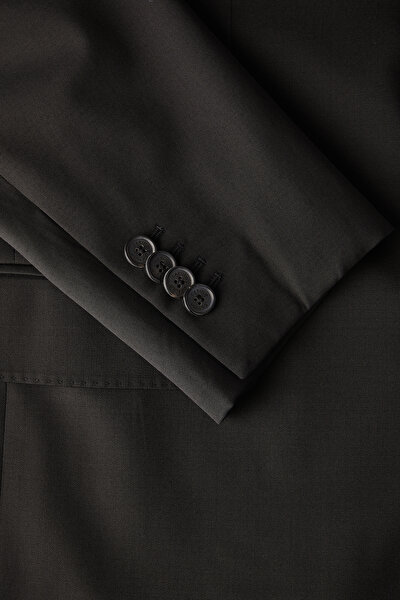 BLACK WOOL SUIT 4