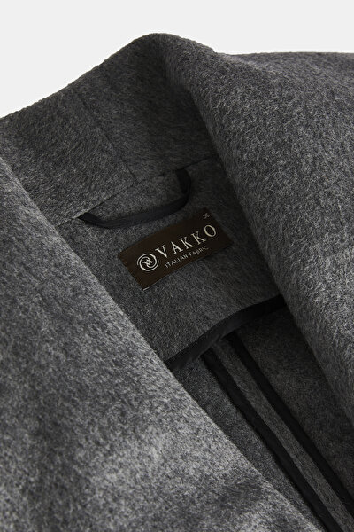 GREY CASHMERE OVERCOAT 3
