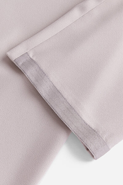 BEIGE WIDE LEG TROUSERS 8