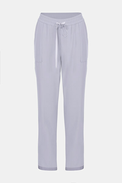 GREY WIDE LEG TROUSERS 4