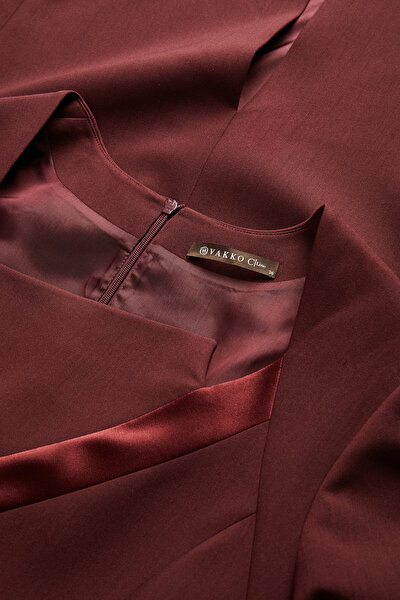 DAMSON LONG SLEEVE MİDİ DRESS 3