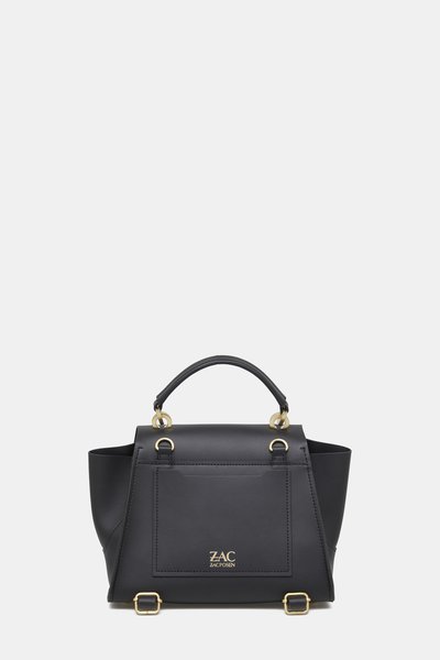 Women Black Zac Zac Posen Leather Bag display picture 1