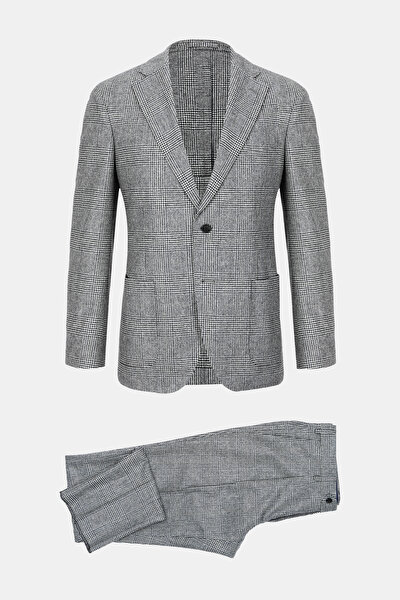 TAN WOOL SUIT 5