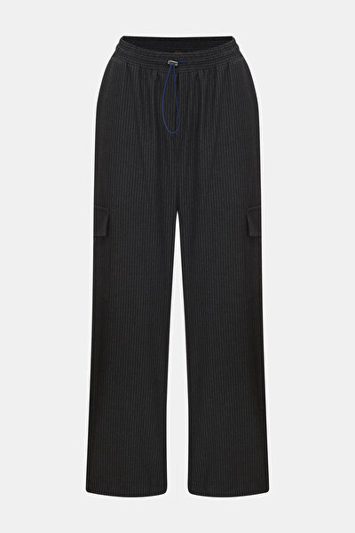 ANTHRACITE WIDE LEG TROUSERS 4