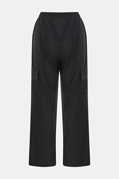 ANTHRACITE WIDE LEG TROUSERS 5