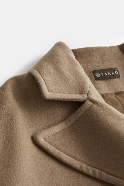CAMEL WOOL/CASHMERE OVERCOAT 3