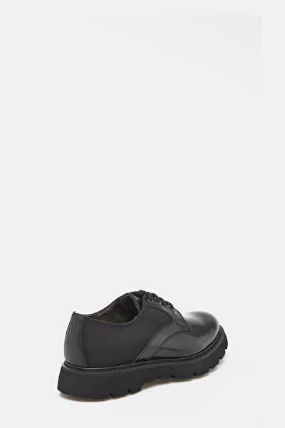 BLACK LEATHER SHOE 3
