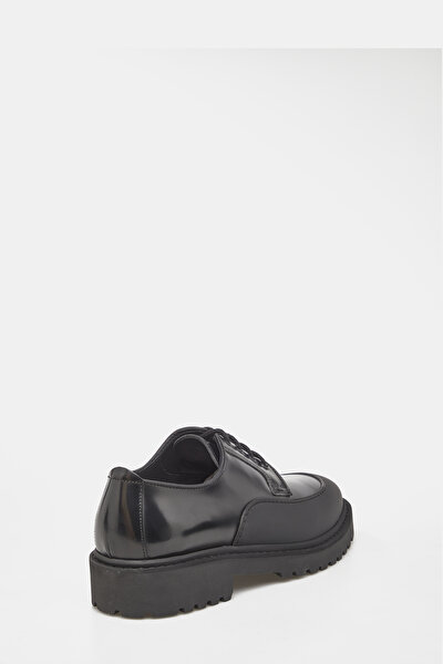 BLACK LEATHER SHOE 3