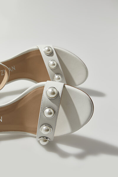 WHITE LEATHER SHOE 5