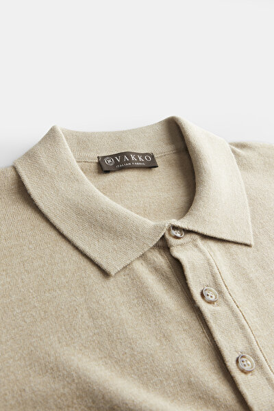 CAMEL POLO YAKA TRİKO 3