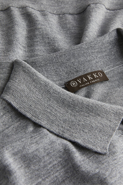 GRİ POLO YAKA TRİKO 3