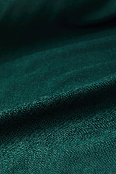 GREEN V NECK TRICOT JERSEY 4