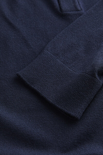 LACİVERT POLO YAKA TRİKO 5