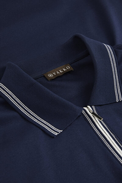 NAVY BLUE SHORT SLEEVE T-SHIRT 3