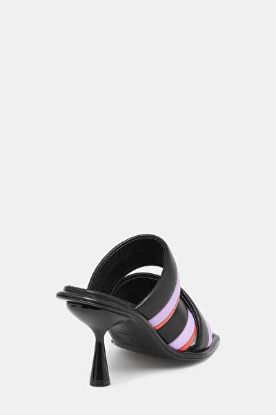 LILAC LEATHER SLIPPER 3