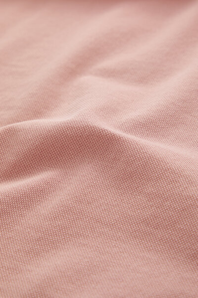 PEMBE POLO YAKA KISA KOLLU T-SHIRT 4