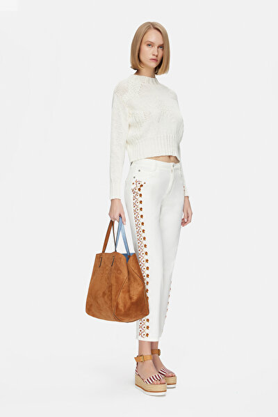 ECRU BASIC / ROUND NECKLINE JERSEY 3