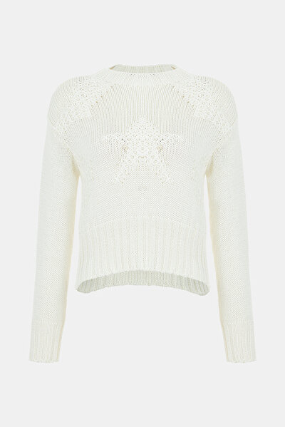 ECRU BASIC / ROUND NECKLINE JERSEY 5