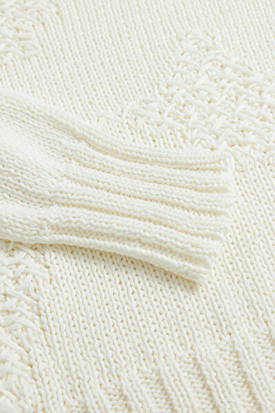 ECRU BASIC / ROUND NECKLINE JERSEY 8