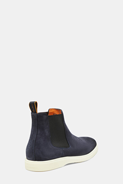 NAVY BLUE SUEDE BOOT 3