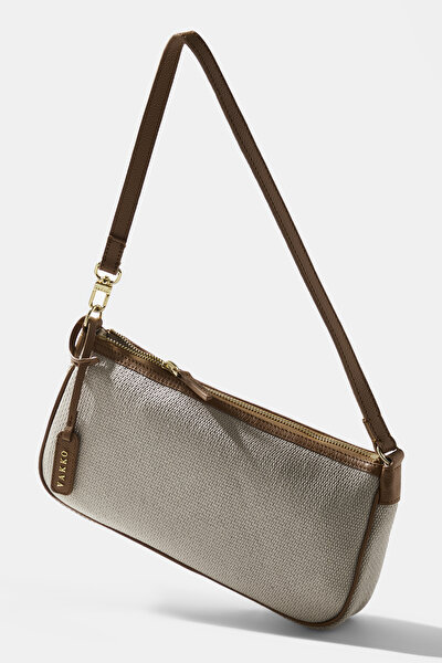TAN MONOGRAM BAG 4