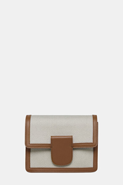 TAN MONOGRAM BAG 3
