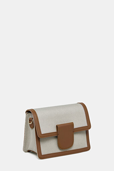 TAN MONOGRAM BAG 4