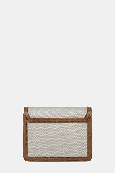 TAN MONOGRAM BAG 5