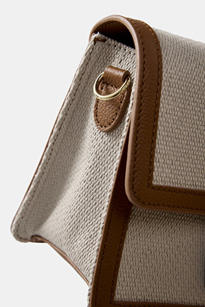 TAN MONOGRAM BAG 10