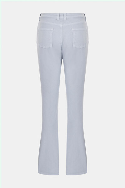 BLUE STRAIGHT CUT TROUSERS 5