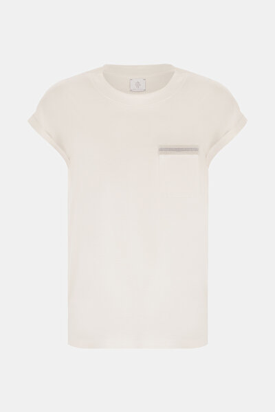 GREY BASIC / ROUND NECKLINE SHORT SLEEVE TSHIRT 4