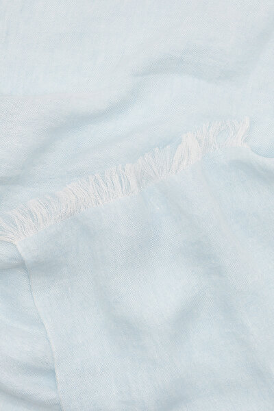 LIGHT BLUE SHAWL 4