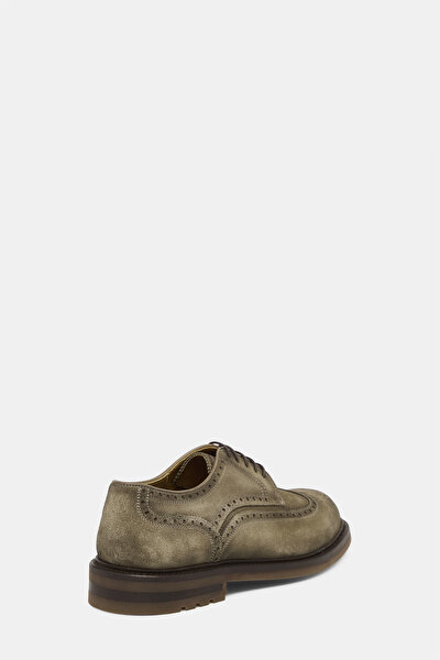 SAND LEATHER SHOE 3