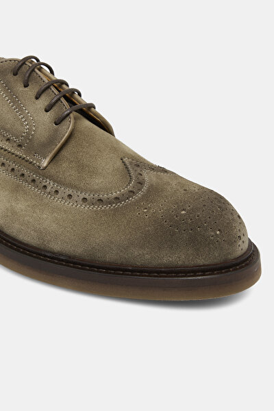 SAND LEATHER SHOE 4