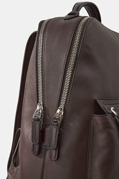 BROWN LEATHER BAG 4
