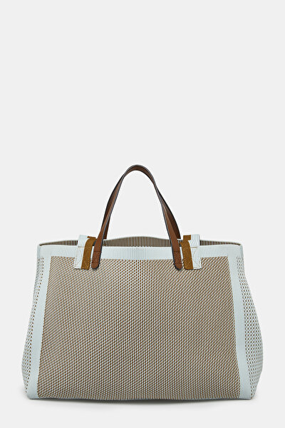 BEIGE DESIGN FILLED BAG 5