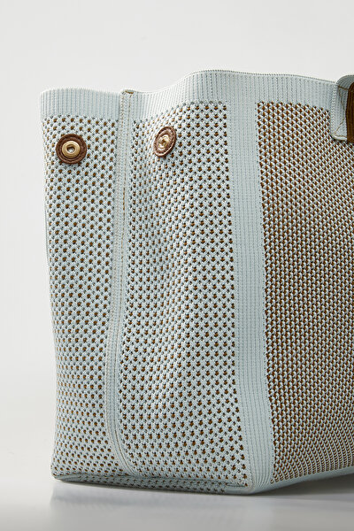 BEIGE DESIGN FILLED BAG 8