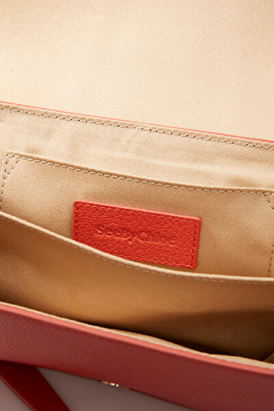 VERMILION LEATHER BAG 8