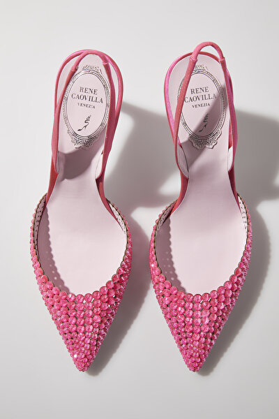 PINK LEATHER SHOES 5