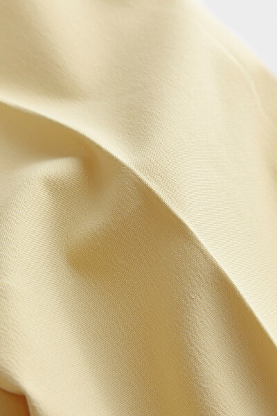 YELLOW WIDE LEG TROUSERS 8