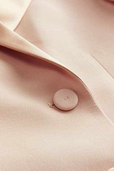 POWDER SURPLICE NECKLINE (CROSS-OVER NECKLINE) JACKET 8