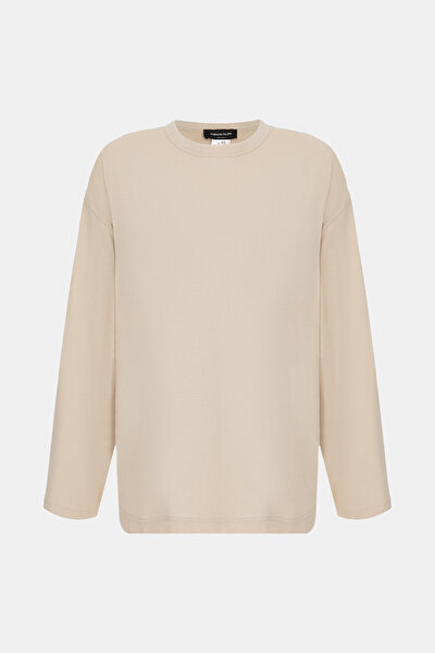 POWDER BASIC / ROUND NECKLINE LONG SLEEVE TSHIRT 4