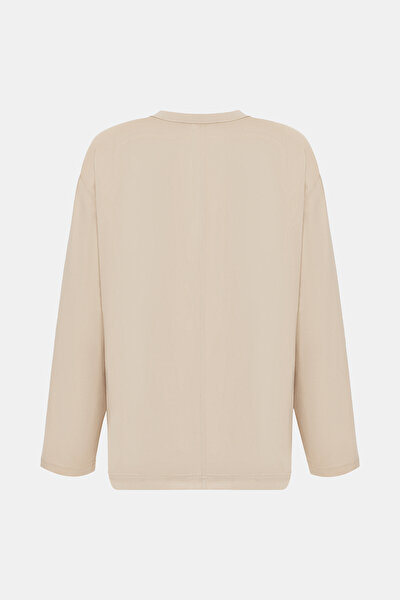 POWDER BASIC / ROUND NECKLINE LONG SLEEVE TSHIRT 5