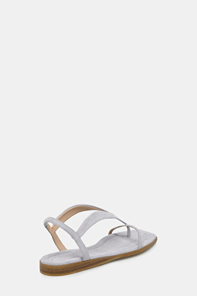 GREY SUEDE SANDALS 3