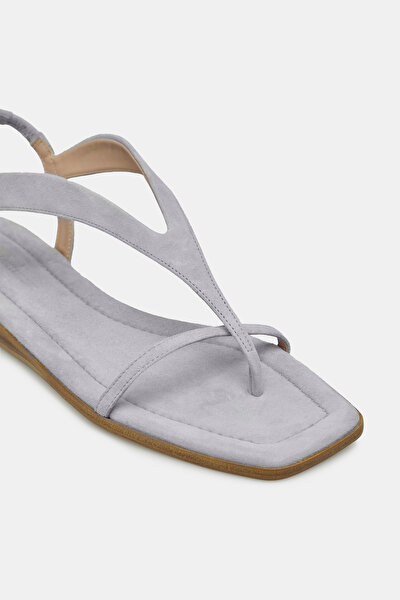 GREY SUEDE SANDALS 4