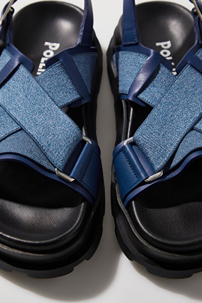 BLUE SANDALS 9