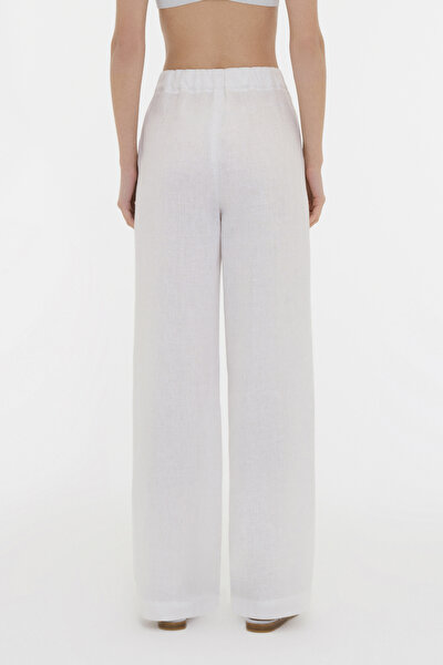SILVER STRAIGHT CUT TROUSERS 3