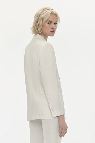 SILVER SURPLICE NECKLINE (CROSS-OVER NECKLINE) JACKET 4