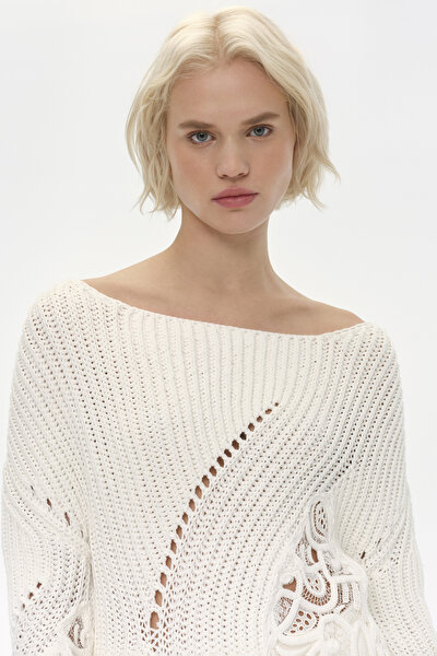 WHITE BOAT NECK JERSEY 4