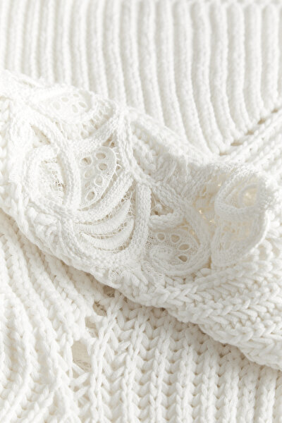 WHITE BOAT NECK JERSEY 9